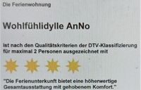 Die DTV-Klassifizierung in Gr&uuml;nbach mit 4 Sterne gilt nur f&uuml;r die Belegung mit 2x Personen.